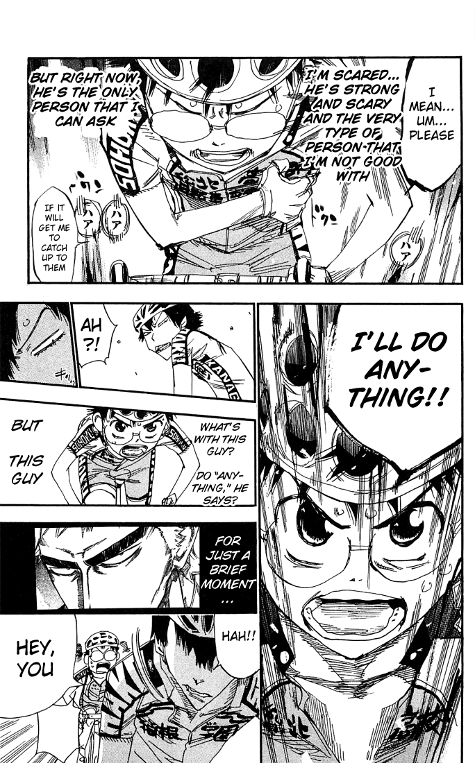 Yowamushi Pedal Chapter 167 page 14 - Chapter 167: Arakita