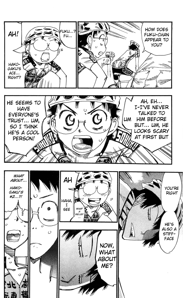 Yowamushi Pedal Chapter 167 page 15 - Chapter 167: Arakita