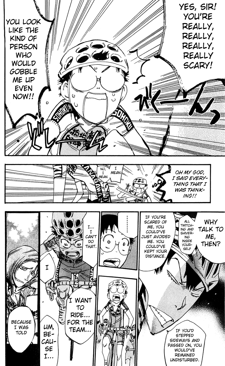 Yowamushi Pedal Chapter 167 page 17 - Chapter 167: Arakita