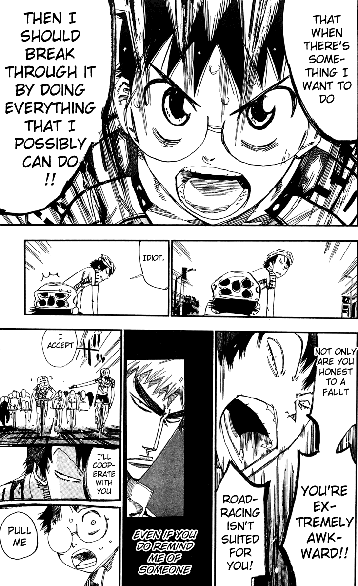 Yowamushi Pedal Chapter 167 page 18 - Chapter 167: Arakita