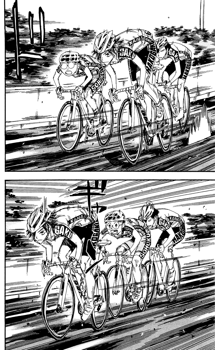 Yowamushi Pedal Chapter 168 page 10 - Chapter 168: The Three's Chase!!
