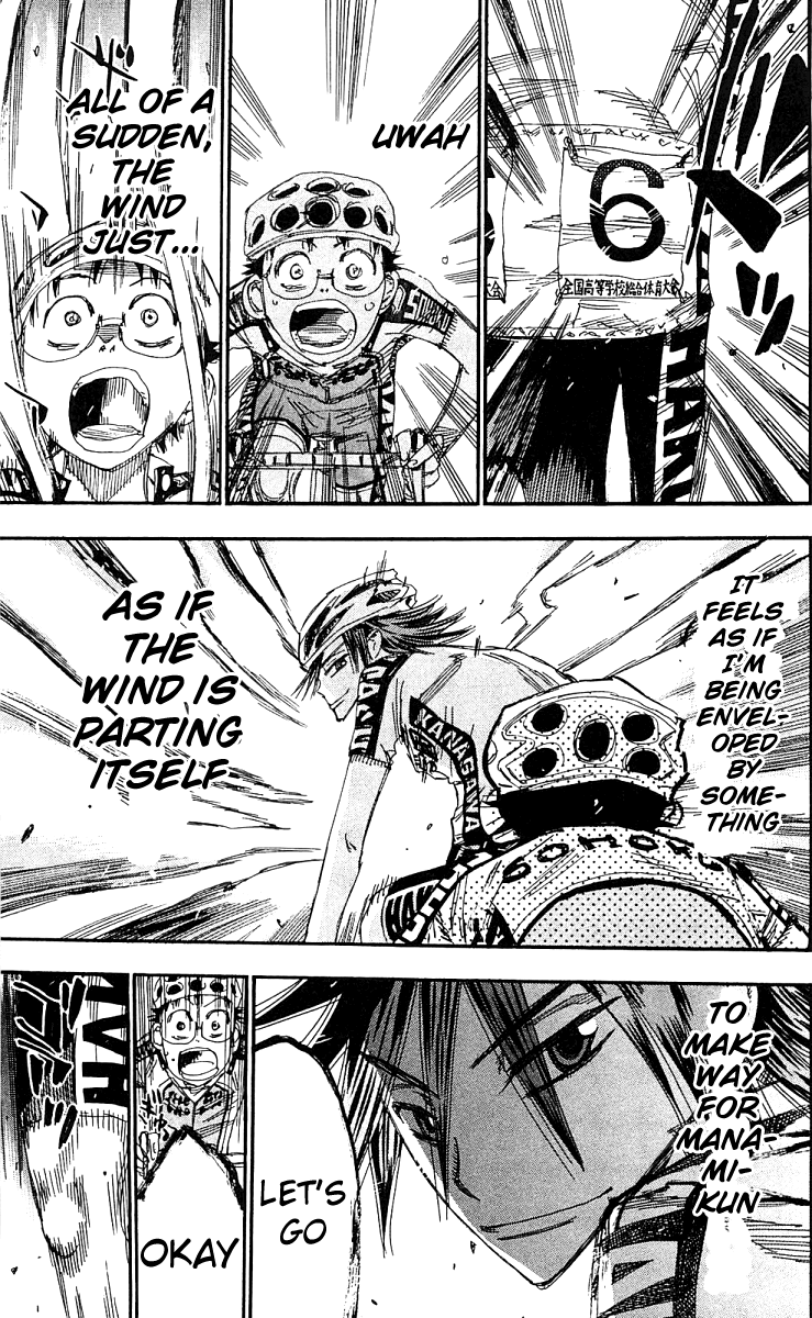 Yowamushi Pedal Chapter 168 page 11 - Chapter 168: The Three's Chase!!