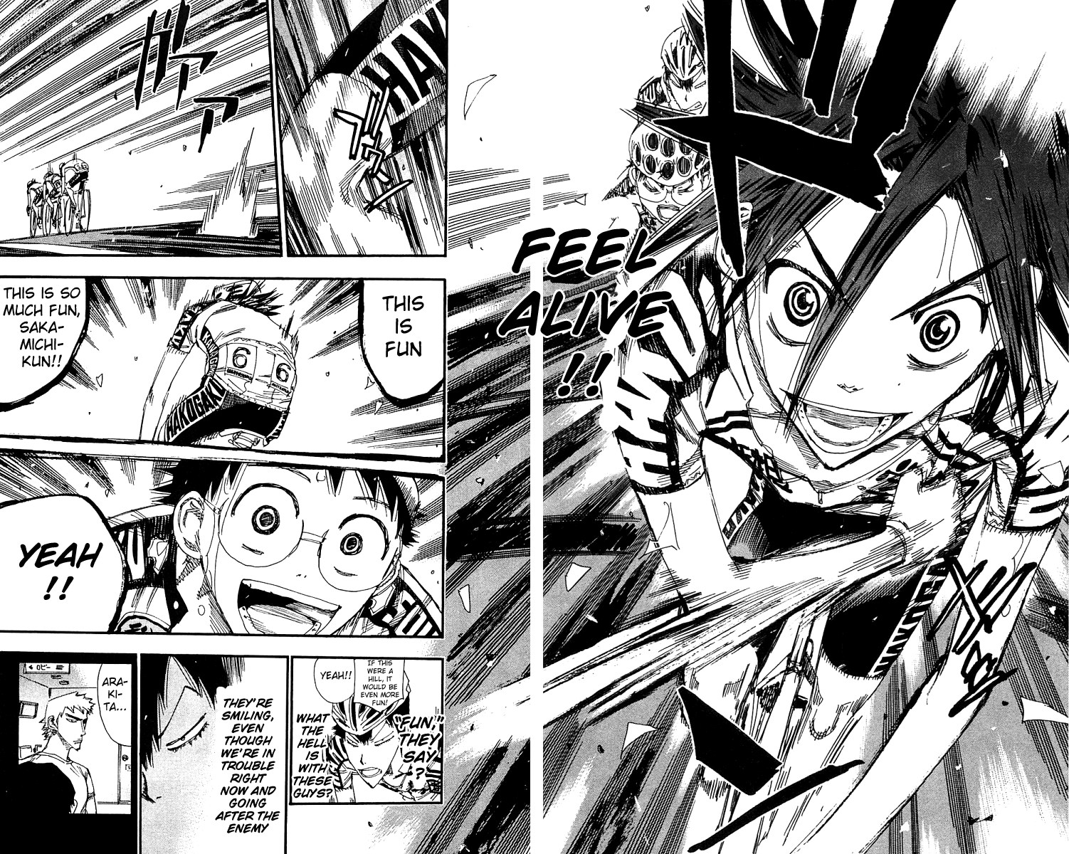 Yowamushi Pedal Chapter 168 page 13 - Chapter 168: The Three's Chase!!
