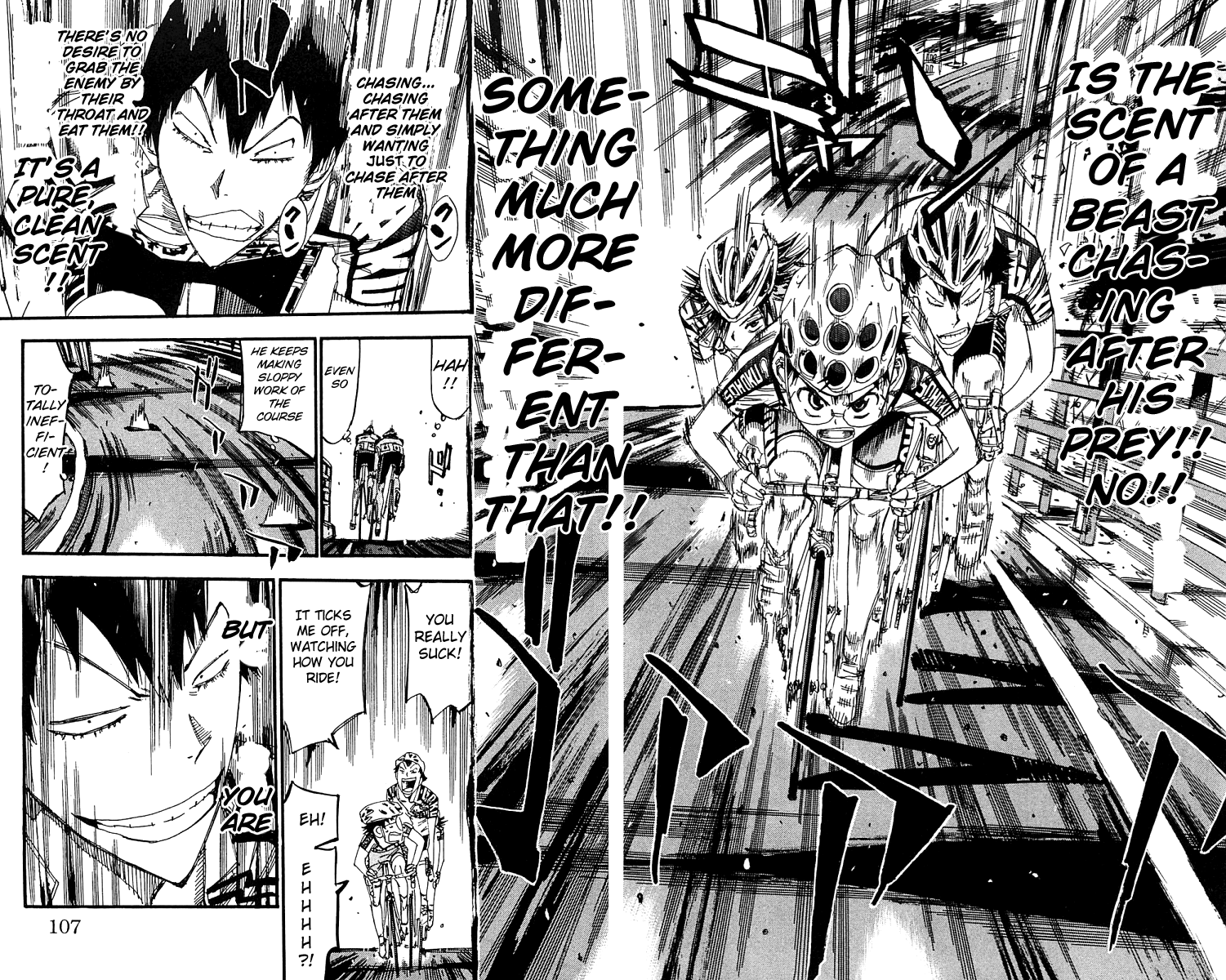 Yowamushi Pedal Chapter 168 page 7 - Chapter 168: The Three's Chase!!