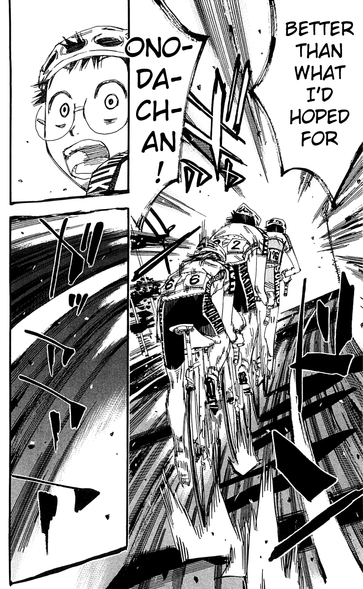 Yowamushi Pedal Chapter 168 page 8 - Chapter 168: The Three's Chase!!