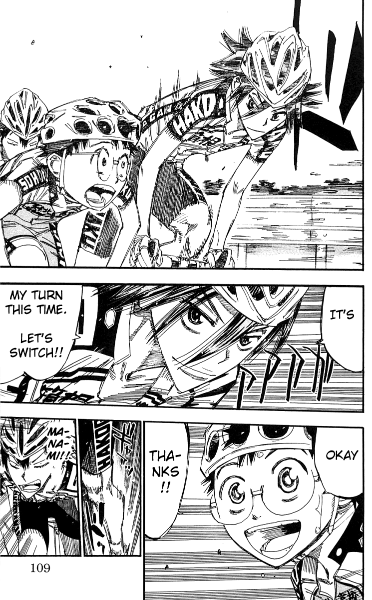 Yowamushi Pedal Chapter 168 page 9 - Chapter 168: The Three's Chase!!