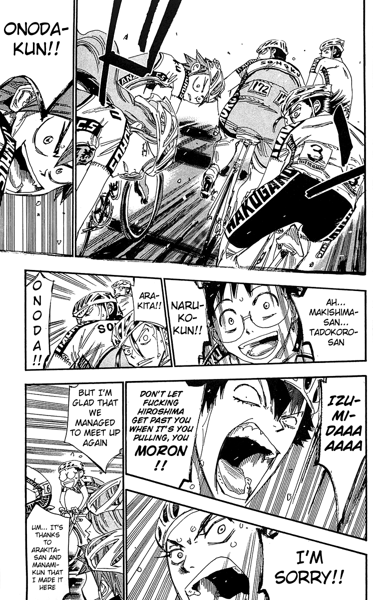 Yowamushi Pedal Chapter 169 page 12 - Chapter 169: Rollercoaster Ride
