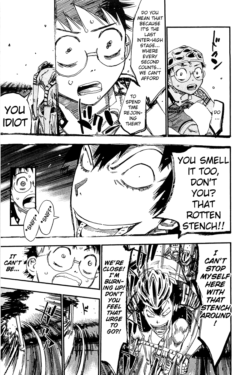 Yowamushi Pedal Chapter 169 page 14 - Chapter 169: Rollercoaster Ride