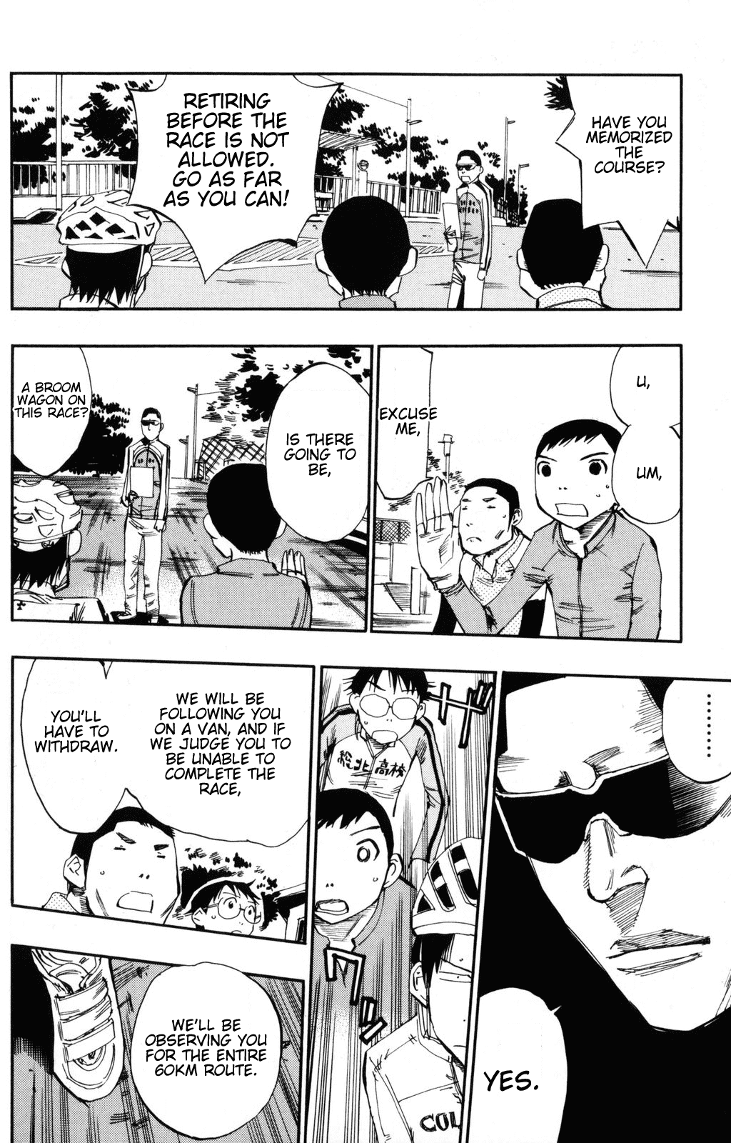 Yowamushi Pedal Chapter 17 page 10 - Chapter 17: The Welcome Race Begins