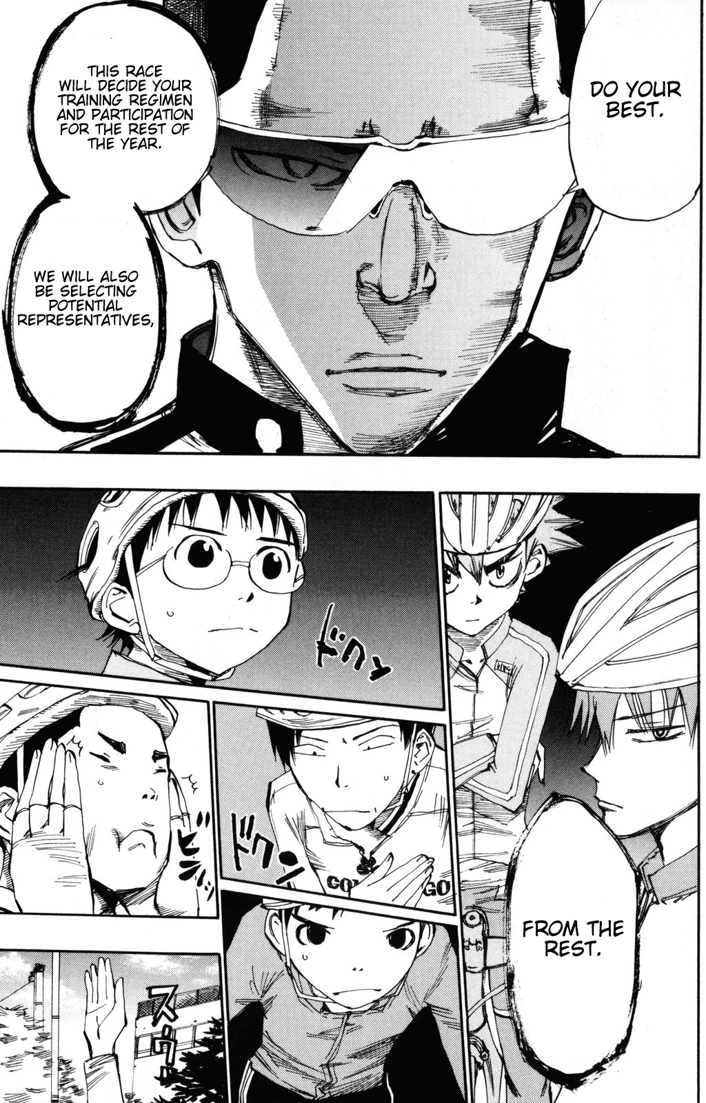 Yowamushi Pedal Chapter 17 page 11 - Chapter 17: The Welcome Race Begins