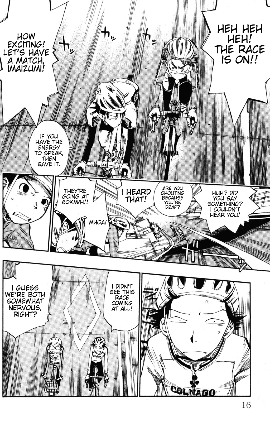 Yowamushi Pedal Chapter 17 page 14 - Chapter 17: The Welcome Race Begins