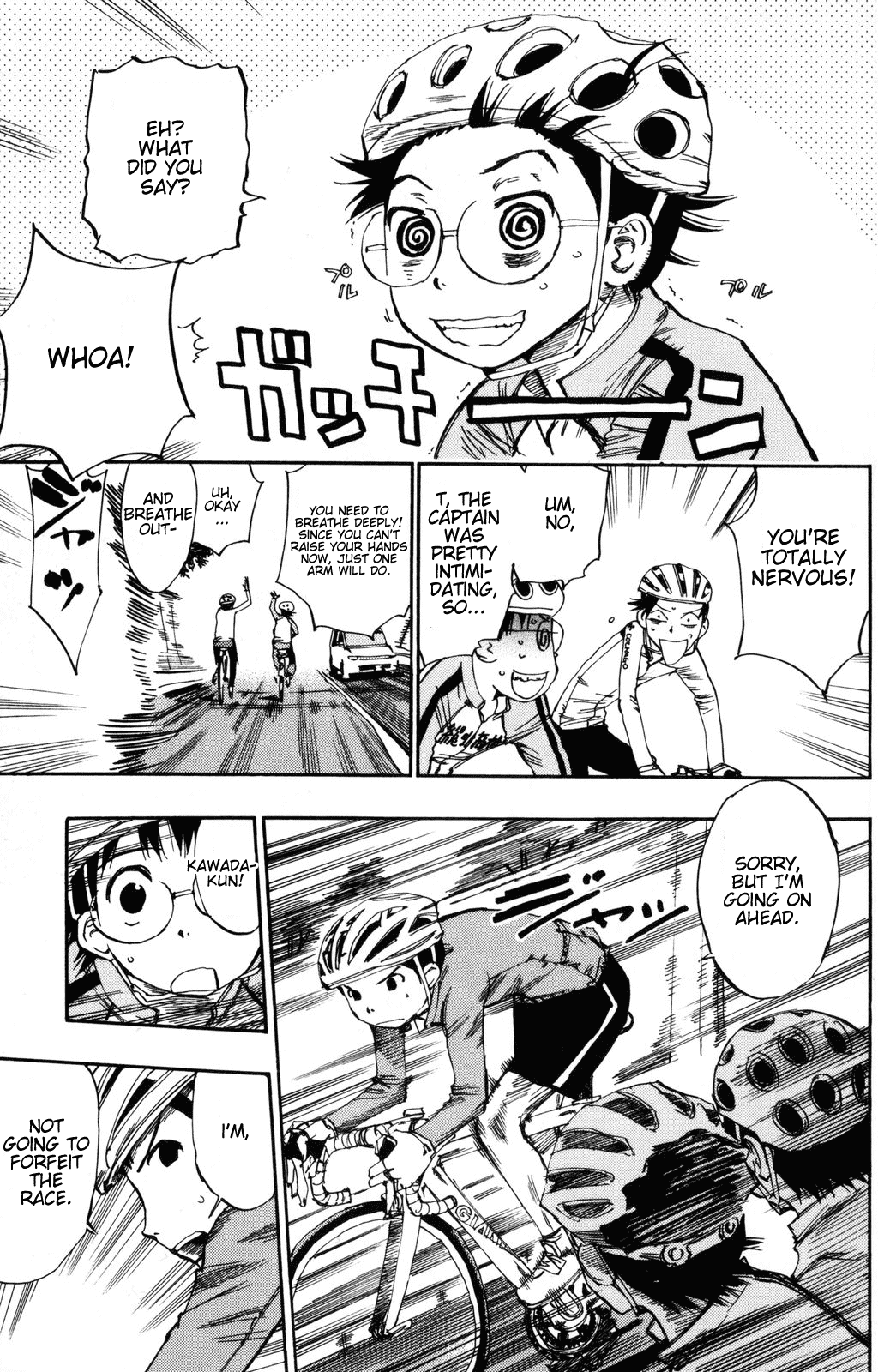 Yowamushi Pedal Chapter 17 page 15 - Chapter 17: The Welcome Race Begins
