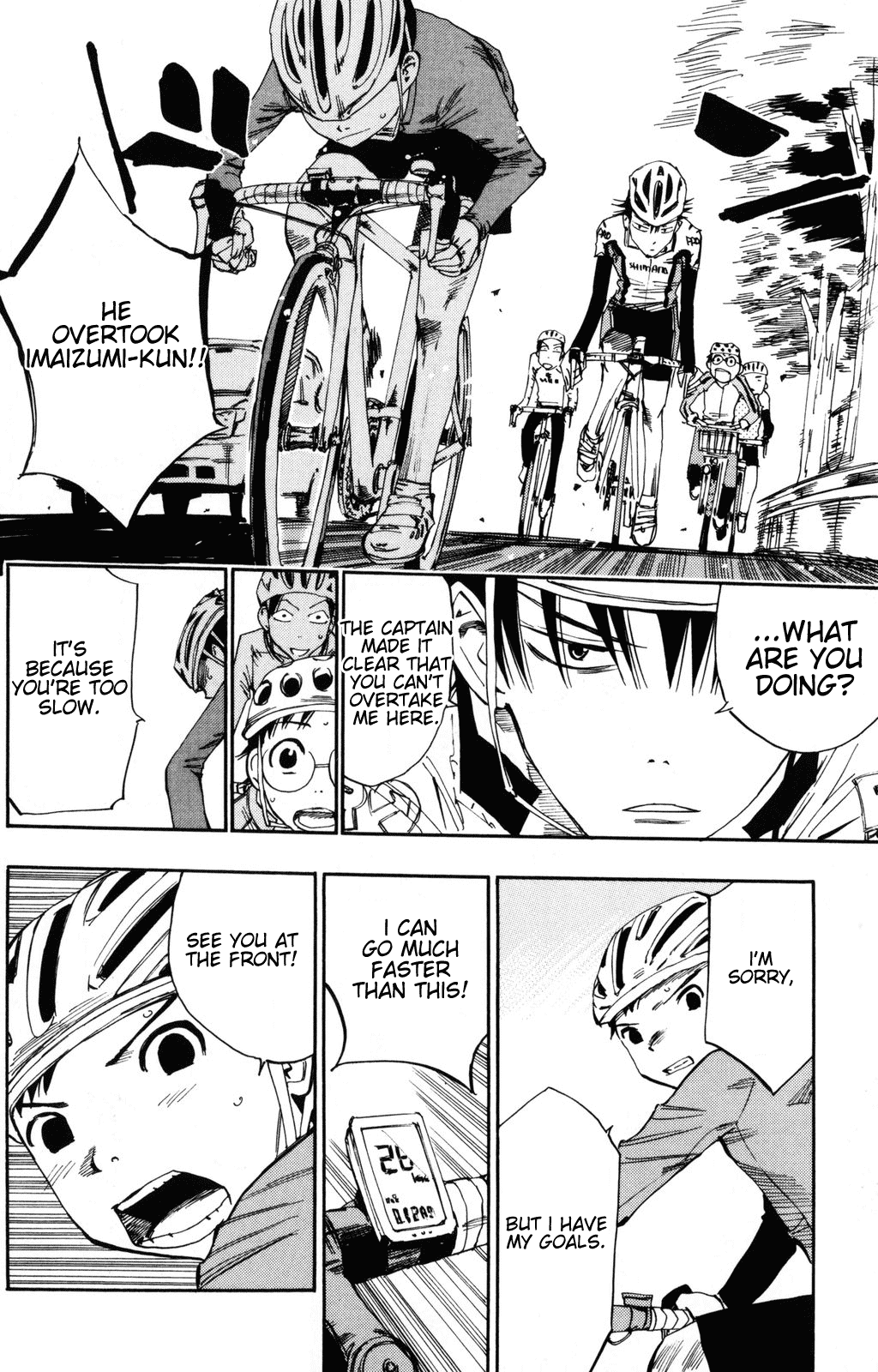 Yowamushi Pedal Chapter 17 page 18 - Chapter 17: The Welcome Race Begins