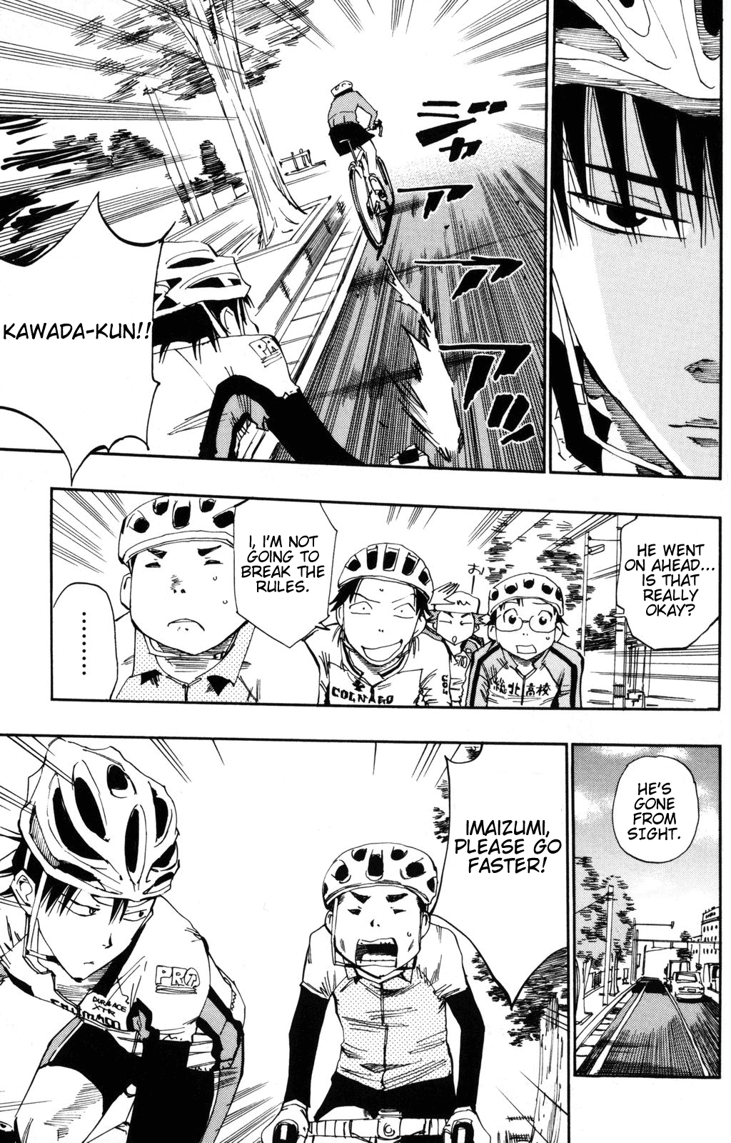Yowamushi Pedal Chapter 17 page 19 - Chapter 17: The Welcome Race Begins