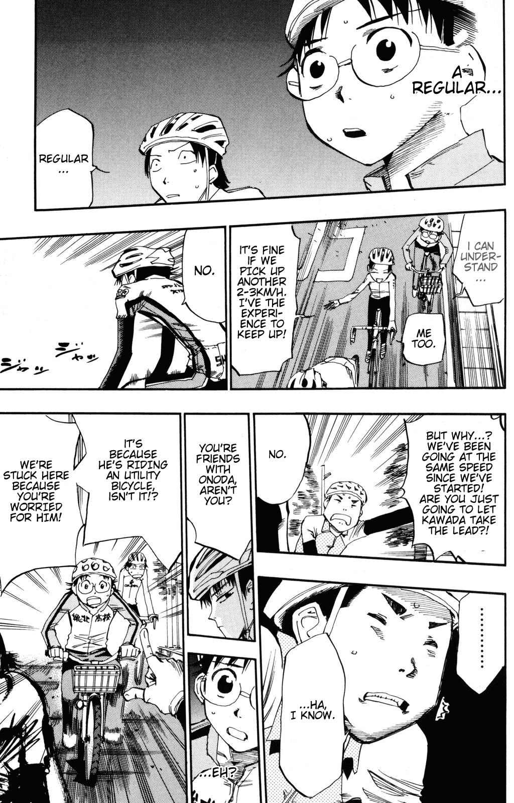 Yowamushi Pedal Chapter 17 page 21 - Chapter 17: The Welcome Race Begins