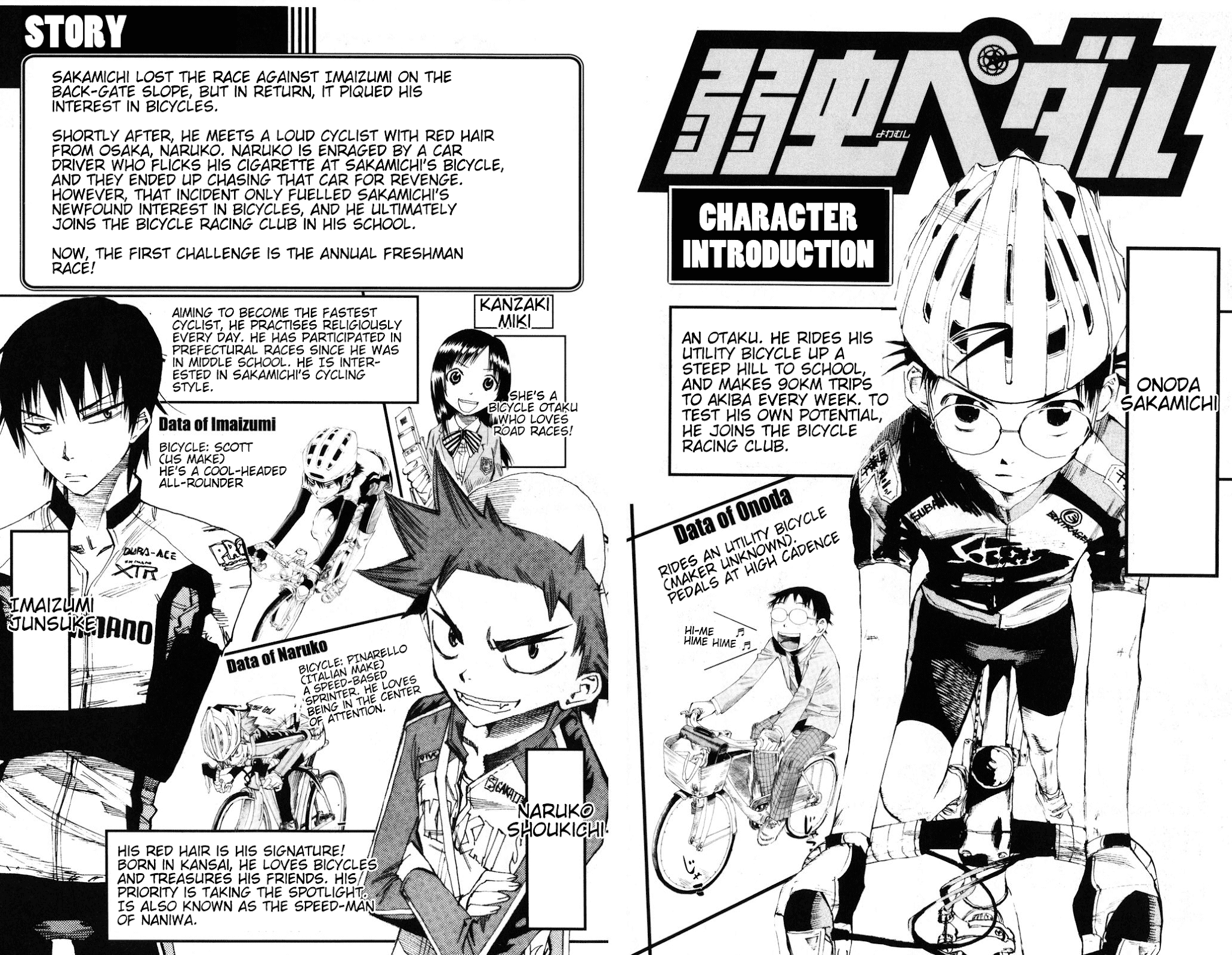Yowamushi Pedal Chapter 17 page 4 - Chapter 17: The Welcome Race Begins