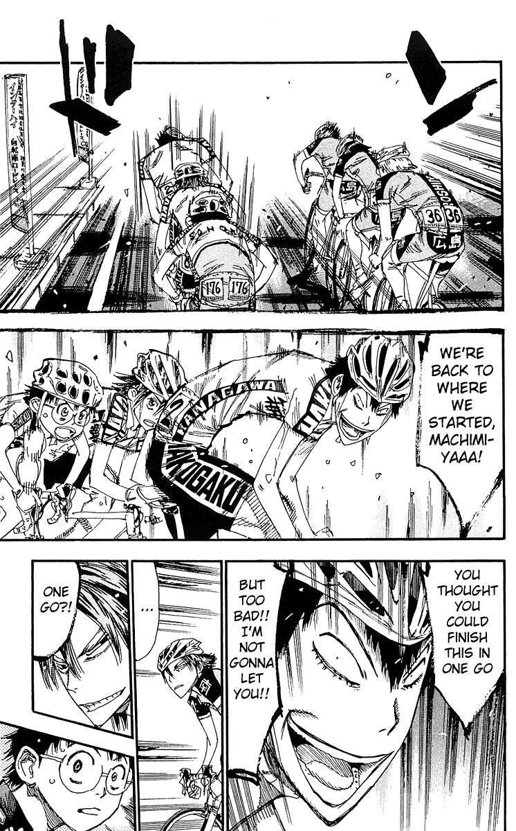 Yowamushi Pedal Chapter 171 page 10 - Chapter 171: Kure's Fighting Dog