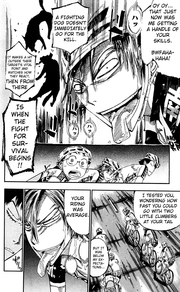 Yowamushi Pedal Chapter 171 page 11 - Chapter 171: Kure's Fighting Dog