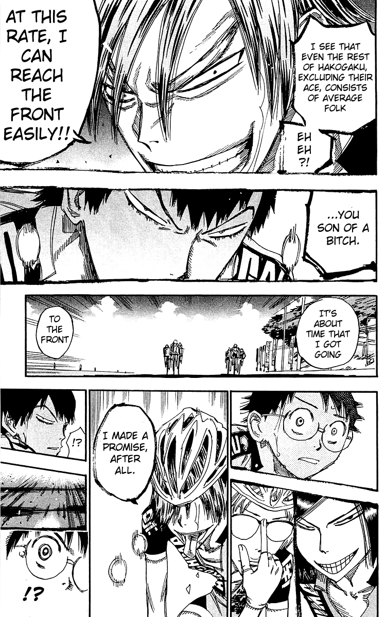 Yowamushi Pedal Chapter 171 page 12 - Chapter 171: Kure's Fighting Dog