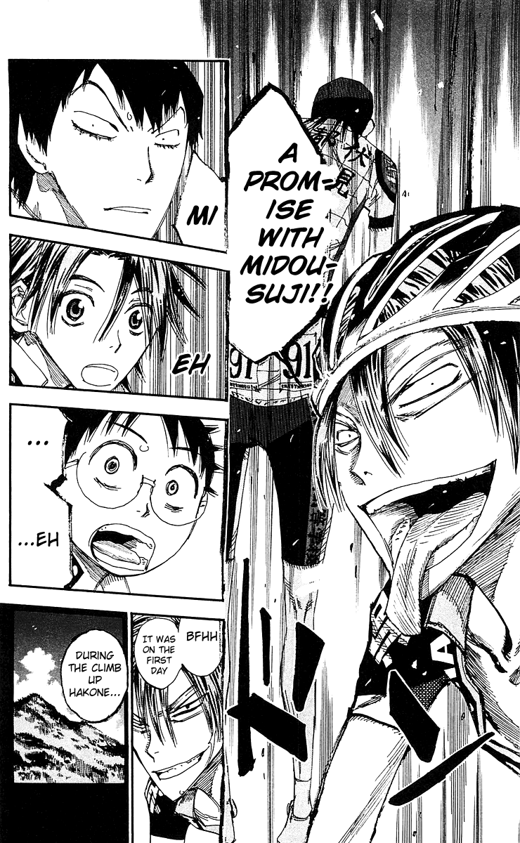 Yowamushi Pedal Chapter 171 page 13 - Chapter 171: Kure's Fighting Dog