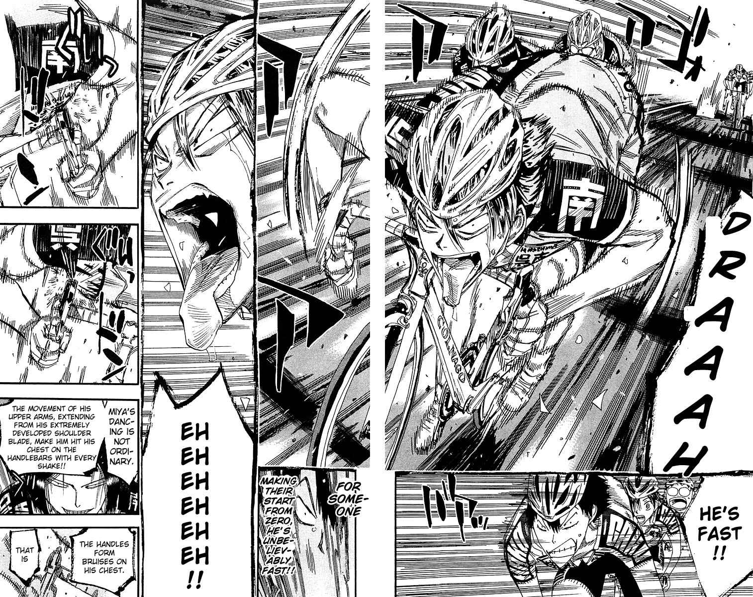 Yowamushi Pedal Chapter 171 page 3 - Chapter 171: Kure's Fighting Dog