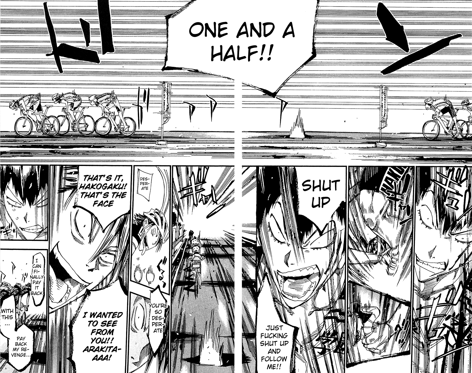 Yowamushi Pedal Chapter 172 page 10 - Chapter 172: The Fighting Dog Howls!