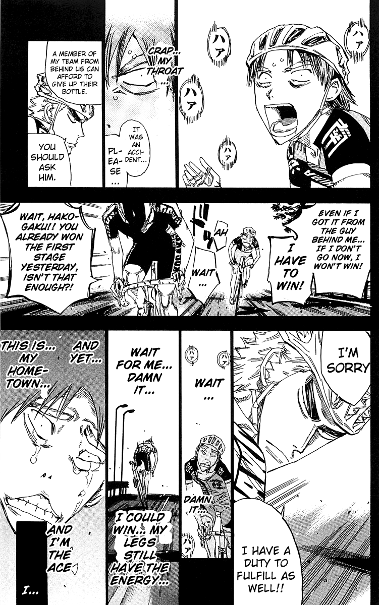 Yowamushi Pedal Chapter 172 page 14 - Chapter 172: The Fighting Dog Howls!