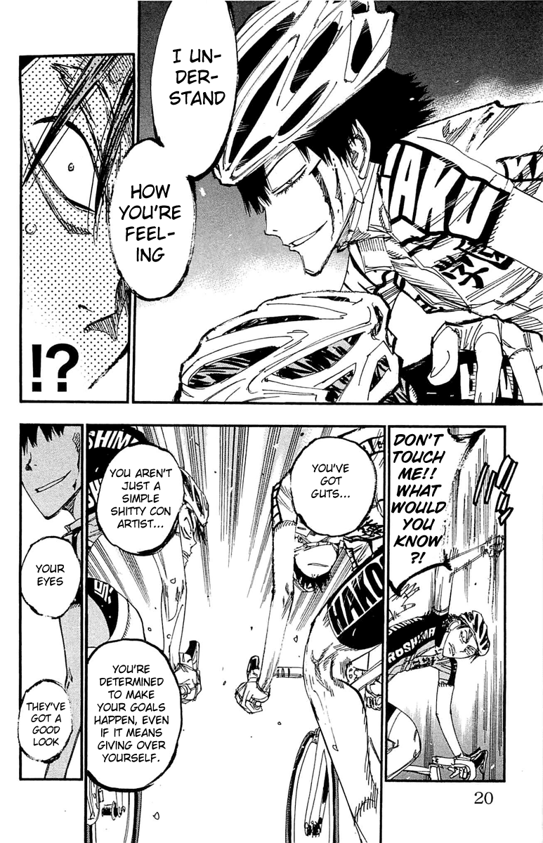 Yowamushi Pedal Chapter 173 page 17 - Chapter 173: Explosive Power Born from Resentment