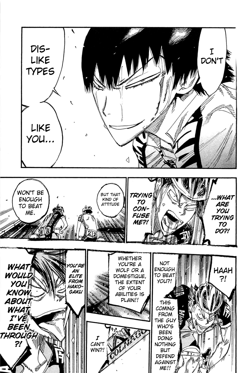 Yowamushi Pedal Chapter 173 page 18 - Chapter 173: Explosive Power Born from Resentment