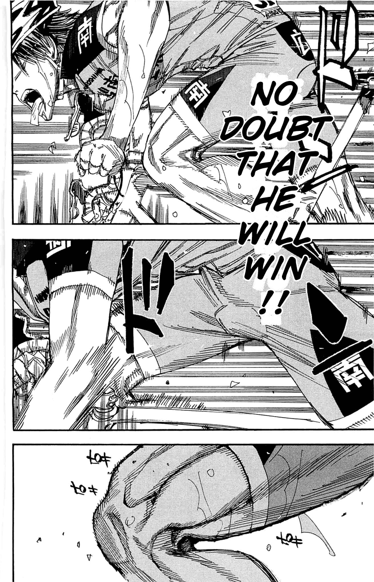 Yowamushi Pedal Chapter 173 page 4 - Chapter 173: Explosive Power Born from Resentment