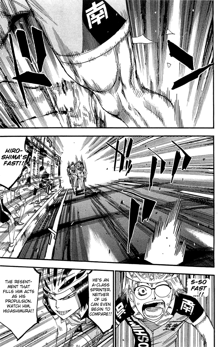 Yowamushi Pedal Chapter 173 page 5 - Chapter 173: Explosive Power Born from Resentment
