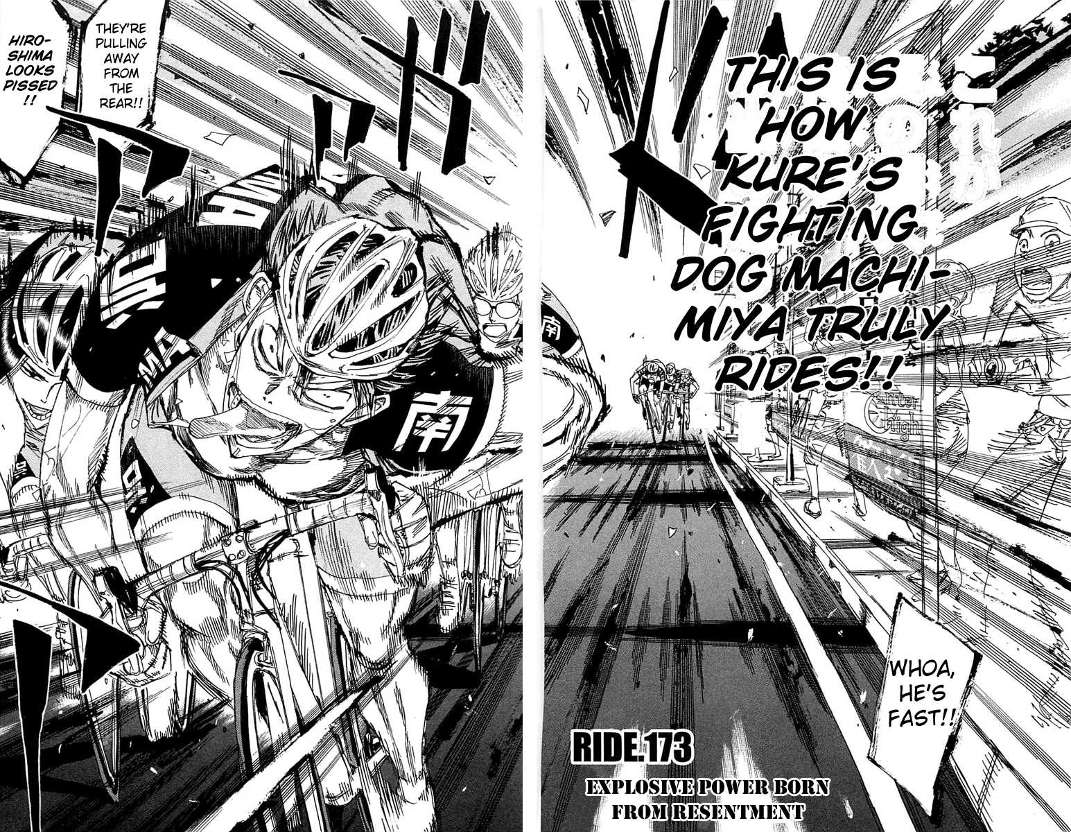 Yowamushi Pedal Chapter 173 page 6 - Chapter 173: Explosive Power Born from Resentment