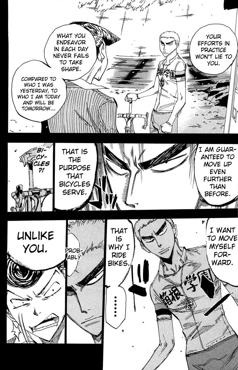 Yowamushi Pedal Chapter 174 page 15 - Chapter 174: My Old Self