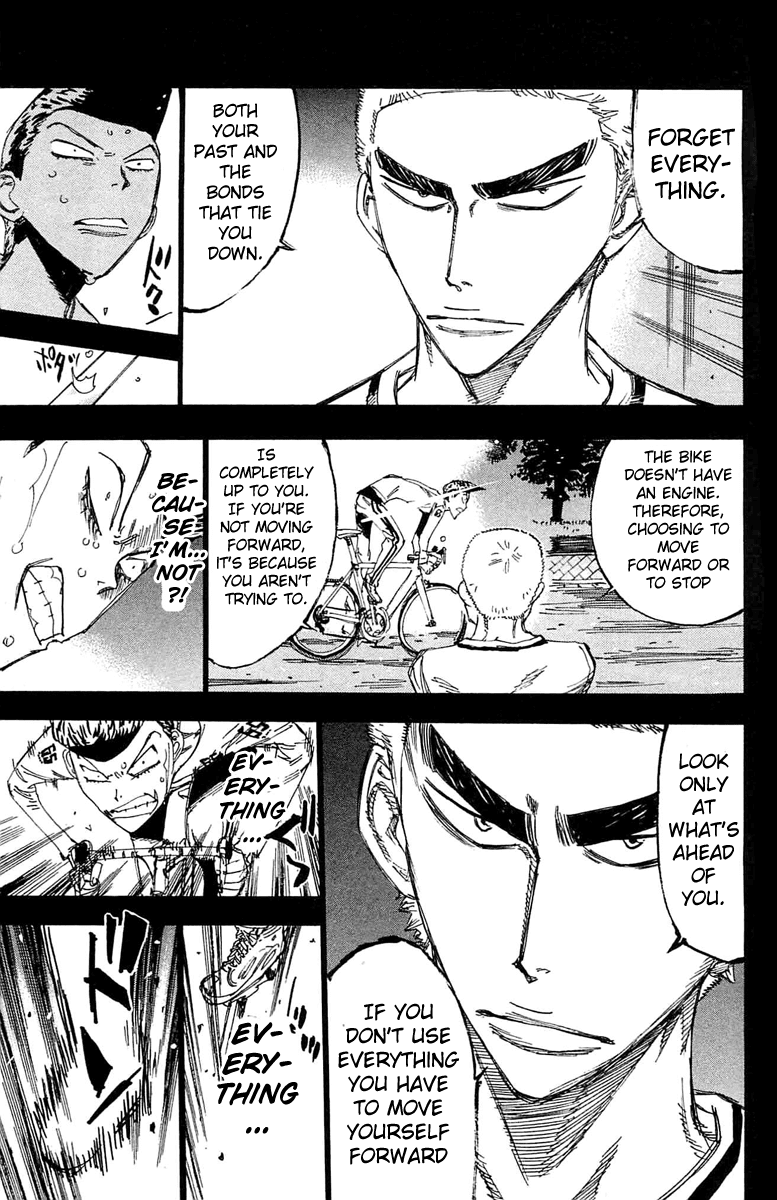 Yowamushi Pedal Chapter 175 page 17 - Chapter 175: "Forward"