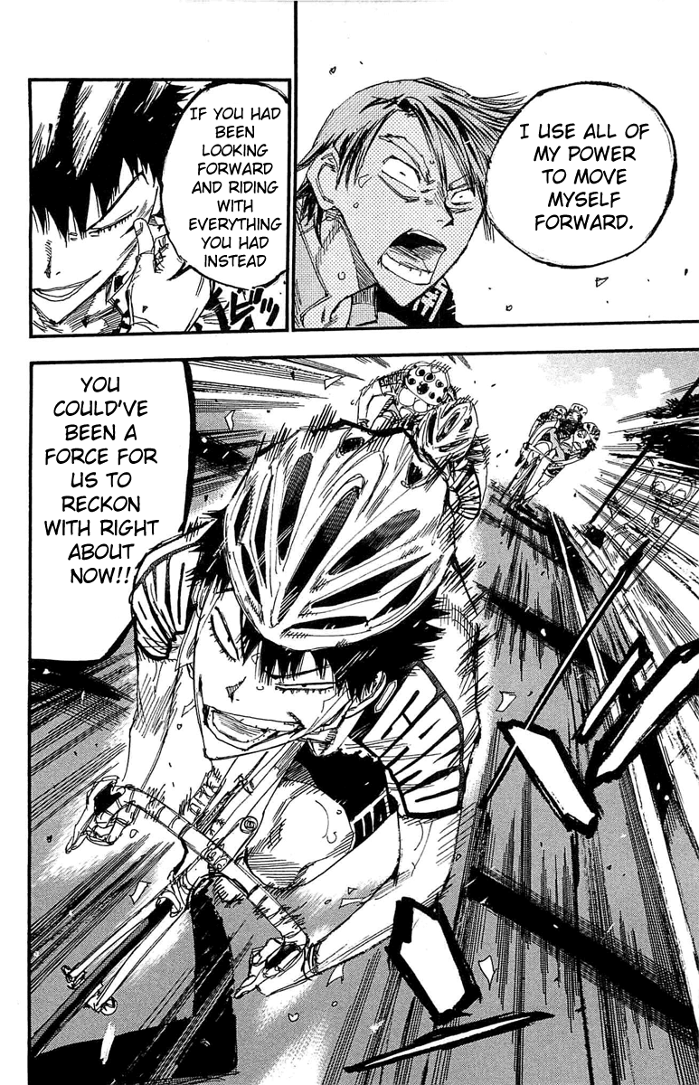 Yowamushi Pedal Chapter 175 page 19 - Chapter 175: "Forward"