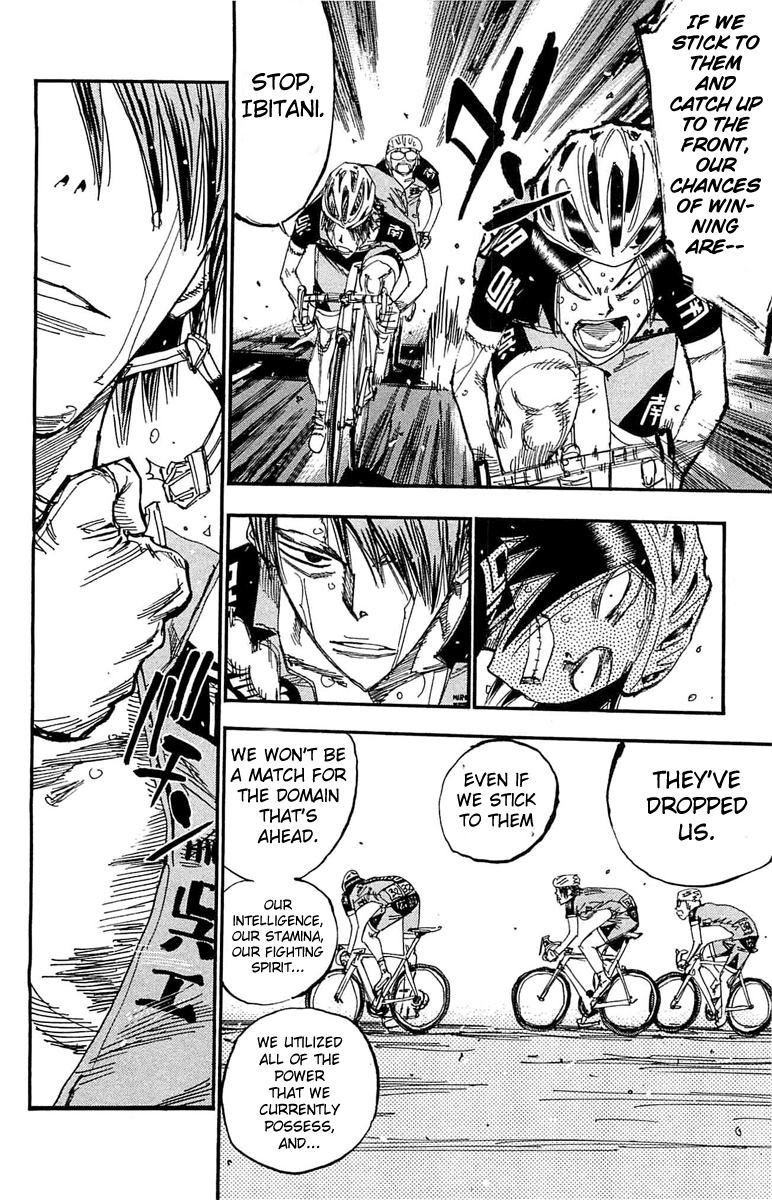 Yowamushi Pedal Chapter 176 page 10 - Chapter 176: The Domain That Lies Ahead