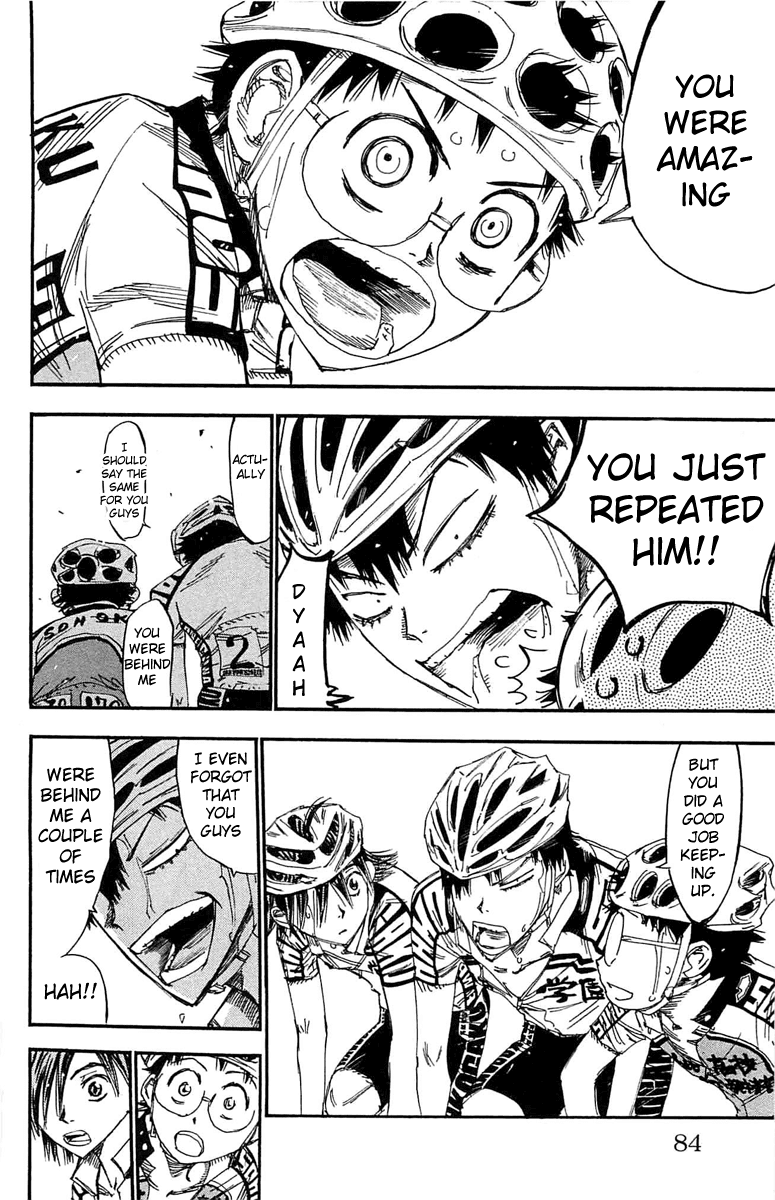 Yowamushi Pedal Chapter 176 page 16 - Chapter 176: The Domain That Lies Ahead