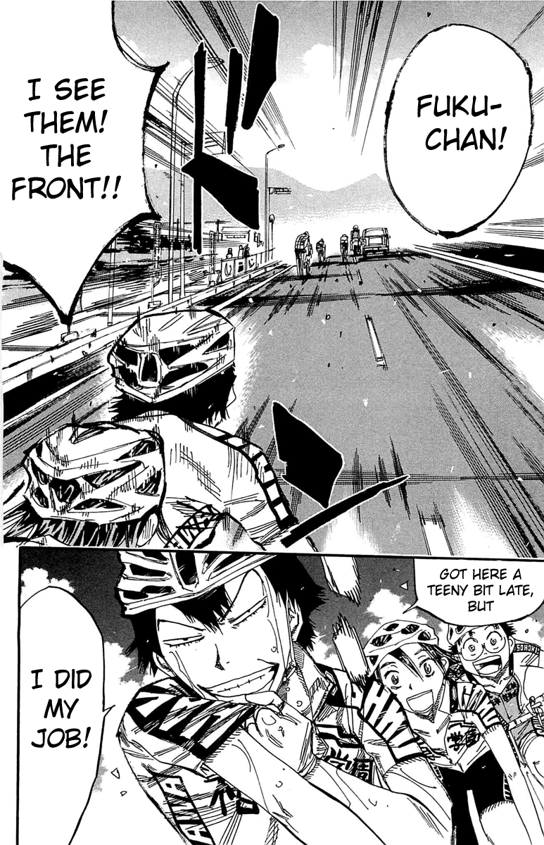 Yowamushi Pedal Chapter 176 page 18 - Chapter 176: The Domain That Lies Ahead