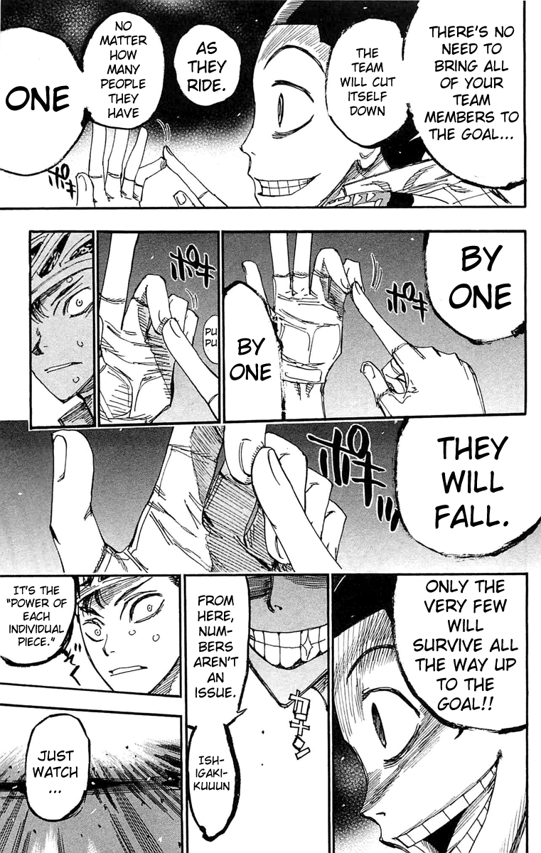 Yowamushi Pedal Chapter 177 page 13 - Chapter 177: The Teams Assemble
