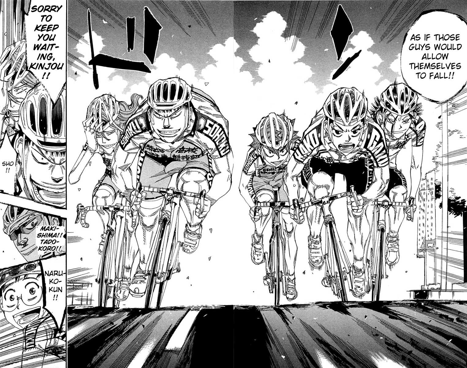 Yowamushi Pedal Chapter 177 page 6 - Chapter 177: The Teams Assemble