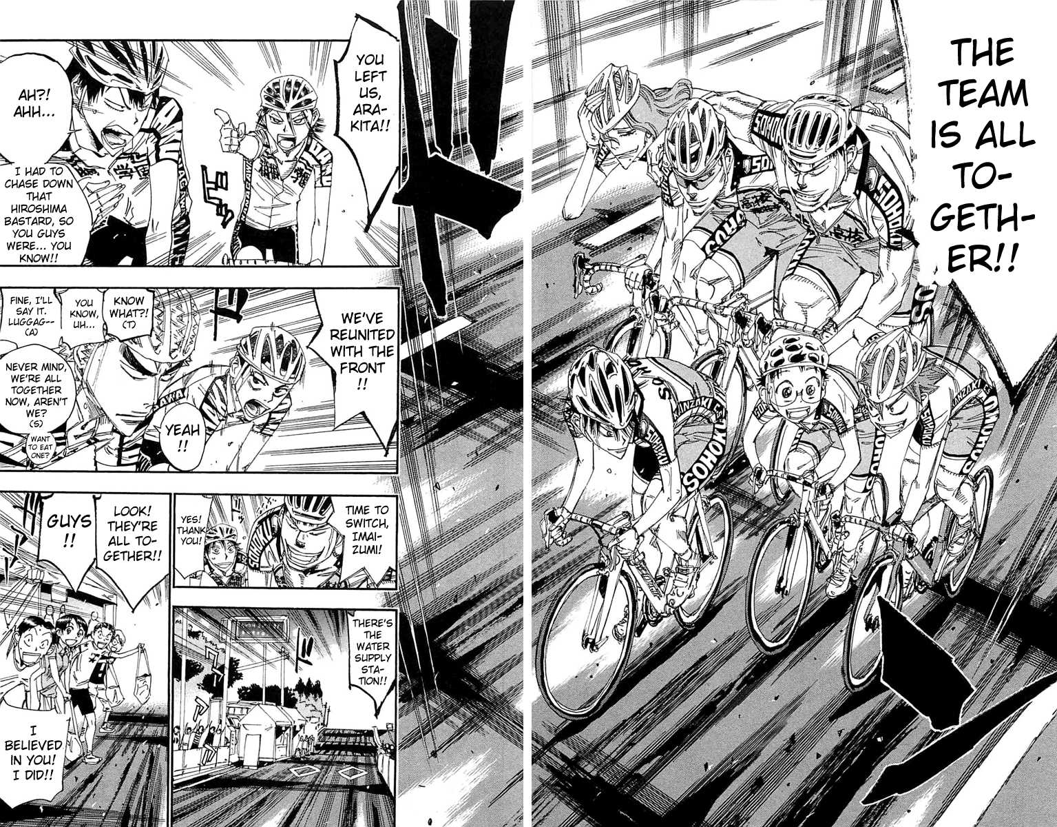 Yowamushi Pedal Chapter 177 page 7 - Chapter 177: The Teams Assemble