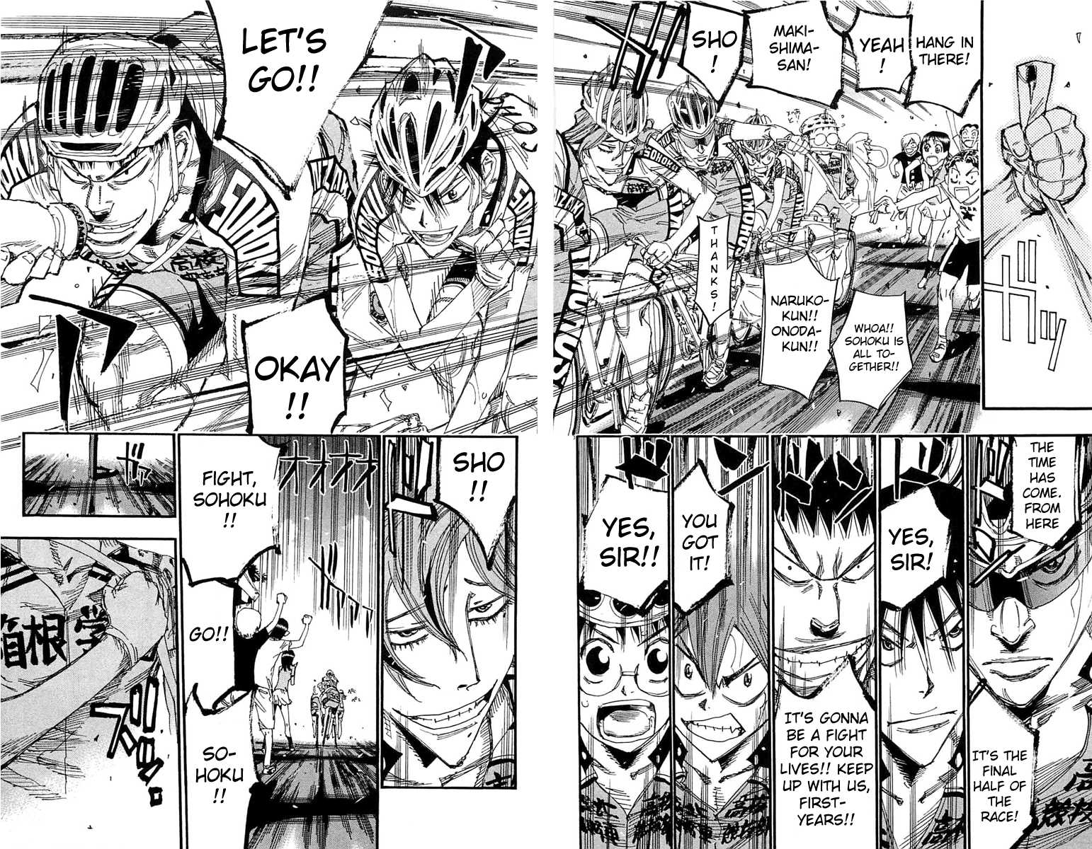 Yowamushi Pedal Chapter 177 page 8 - Chapter 177: The Teams Assemble