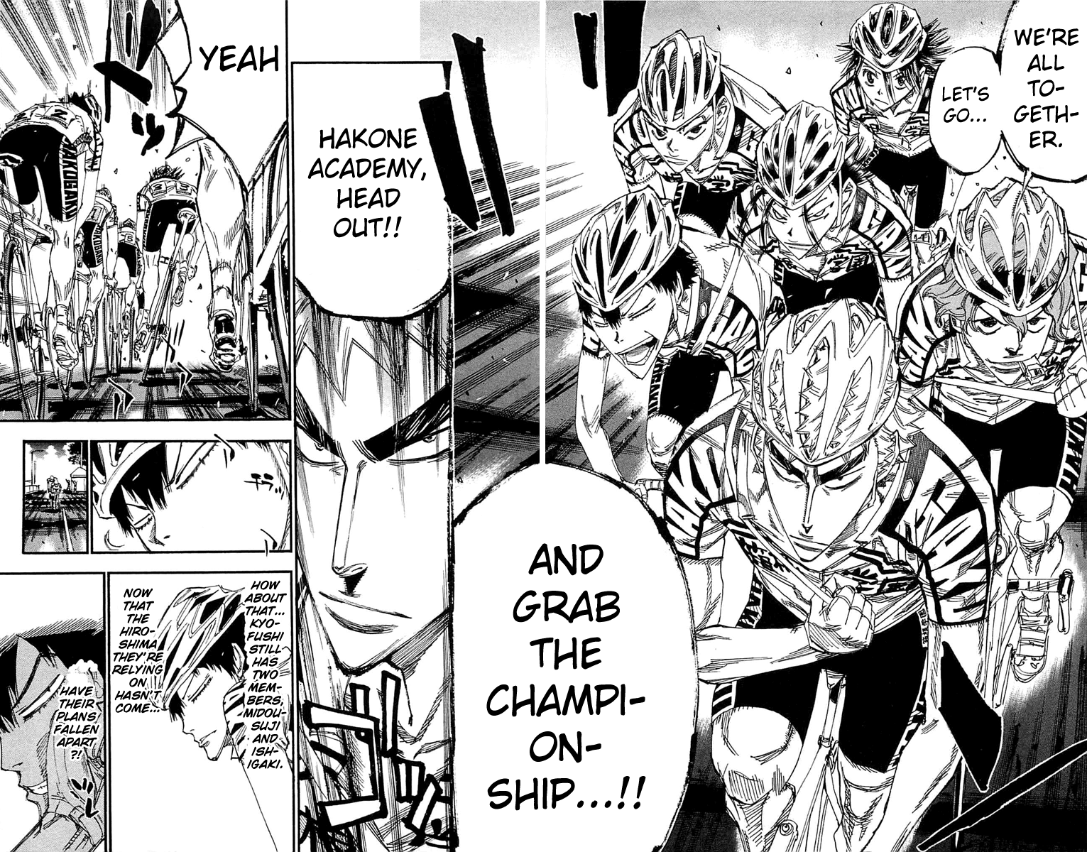 Yowamushi Pedal Chapter 177 page 9 - Chapter 177: The Teams Assemble