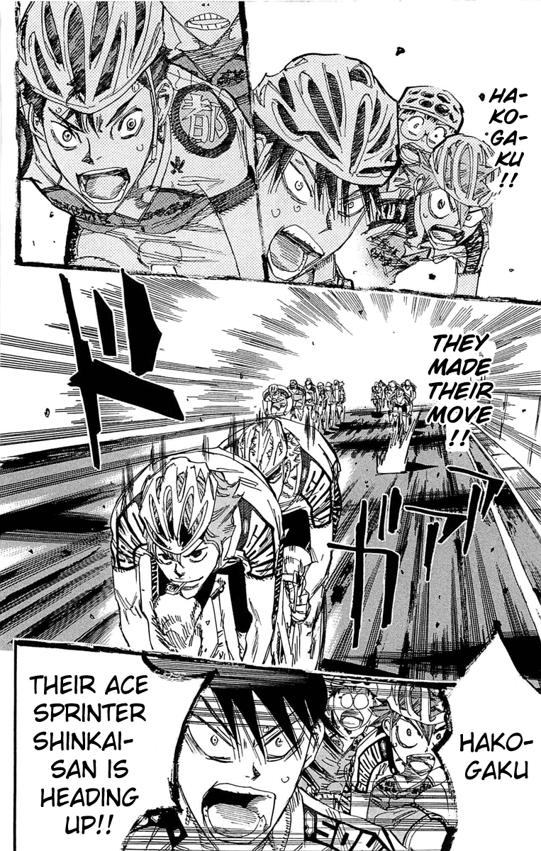 Yowamushi Pedal Chapter 178 page 10 - Chapter 178: Real Survival