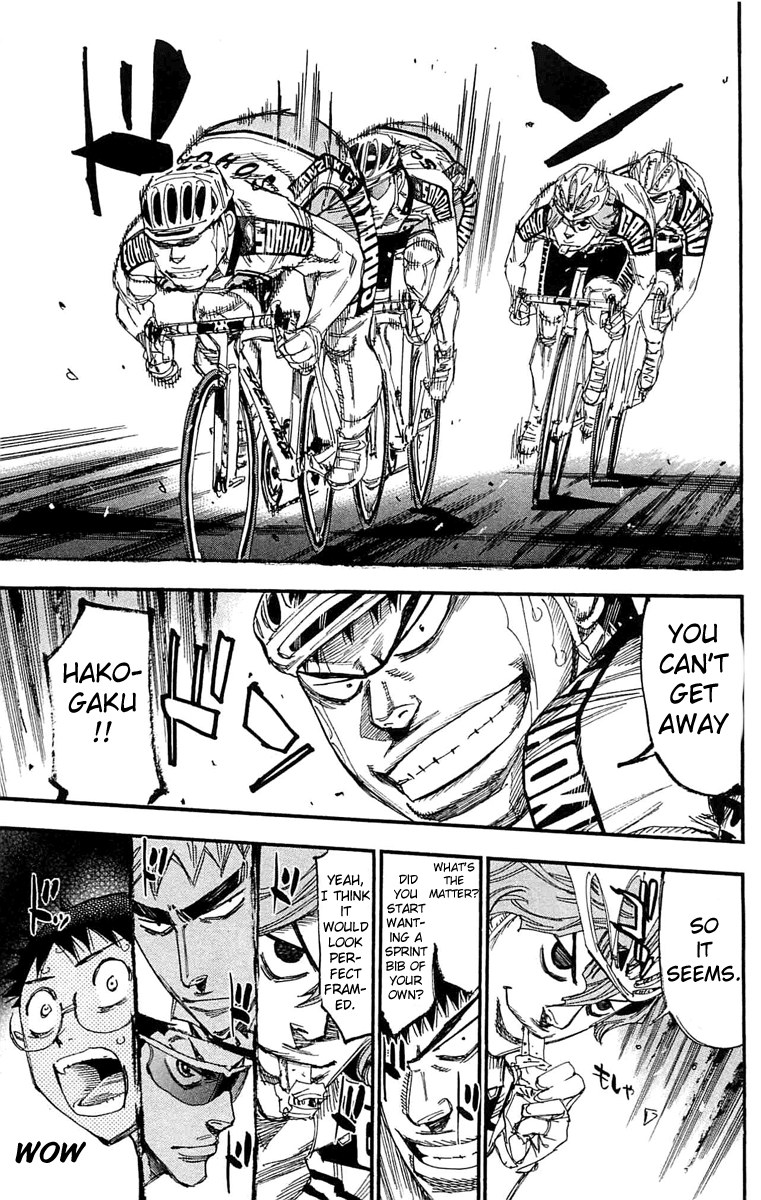 Yowamushi Pedal Chapter 178 page 14 - Chapter 178: Real Survival