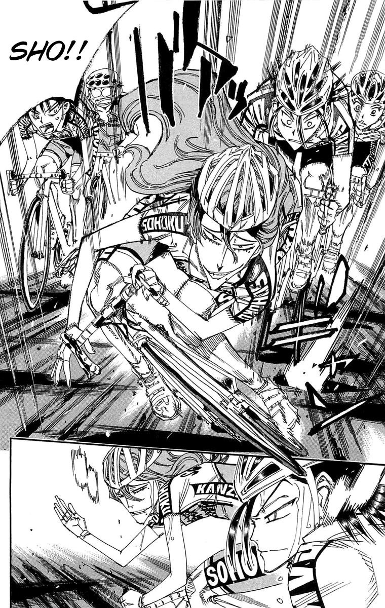 Yowamushi Pedal Chapter 178 page 19 - Chapter 178: Real Survival