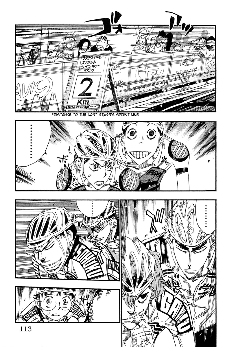 Yowamushi Pedal Chapter 178 page 6 - Chapter 178: Real Survival
