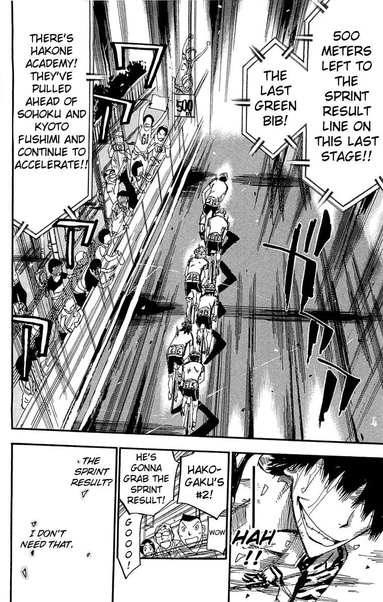 Yowamushi Pedal Chapter 179 page 9 - Chapter 179: Last Stage