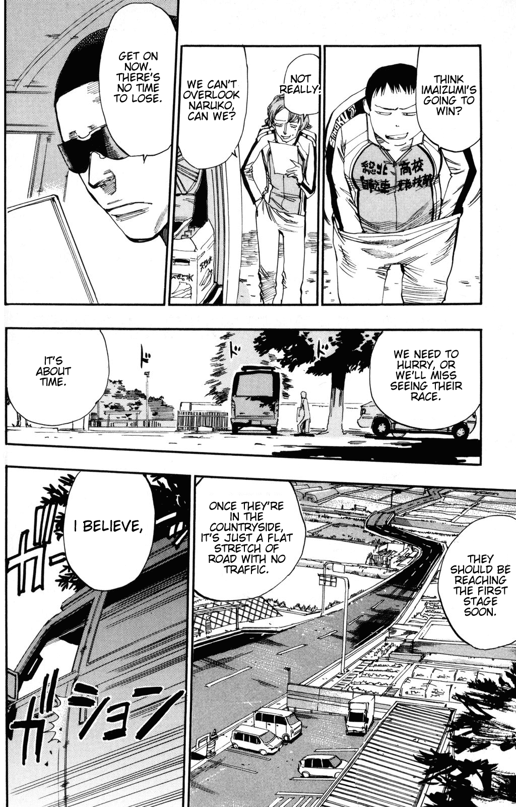 Yowamushi Pedal Chapter 18 page 11 - Chapter 18: First Stage!