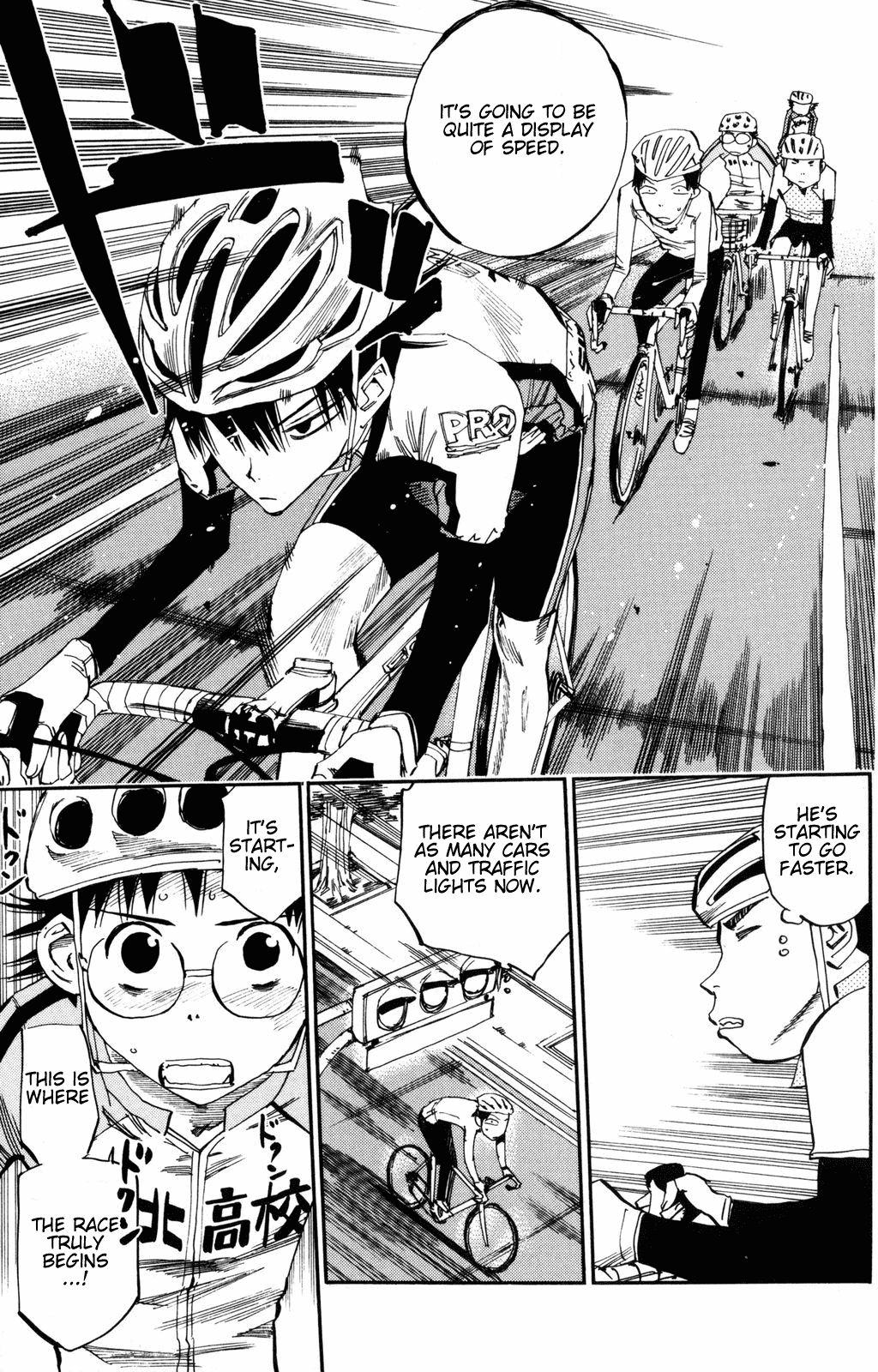 Yowamushi Pedal Chapter 18 page 12 - Chapter 18: First Stage!
